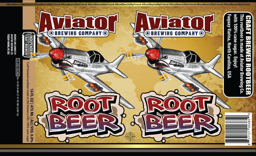 Aviator RootBeer 16oz 4-pack
