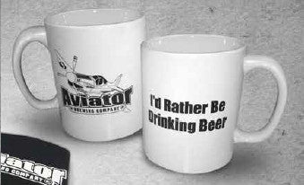 Aviator Coffee Mug - Use it for BEER!