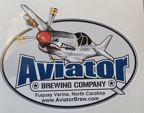 Sticker - Aviator Brewing